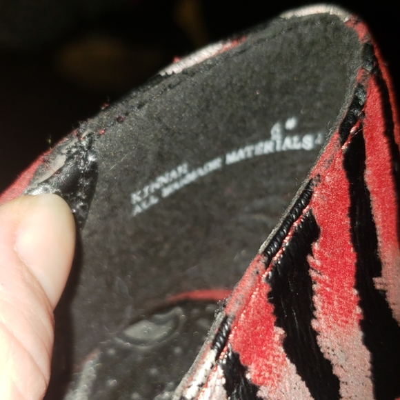 🤯3/$12 Dollhouse Red & Black Heels Goth Punk Rocker 6 - Picture 6 of 6